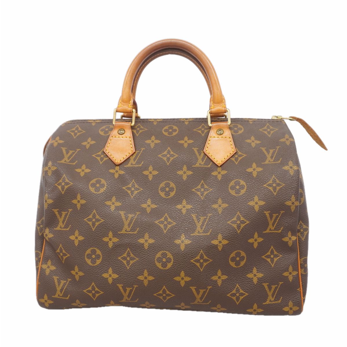 Louis Vuitton Handbag Monogram Speedy 30 Brown