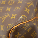 Louis Vuitton Boston Bag Monogram Keepall 55 Brown — view 8