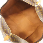 Louis Vuitton Boston Bag Monogram Keepall 55 Brown — view 4