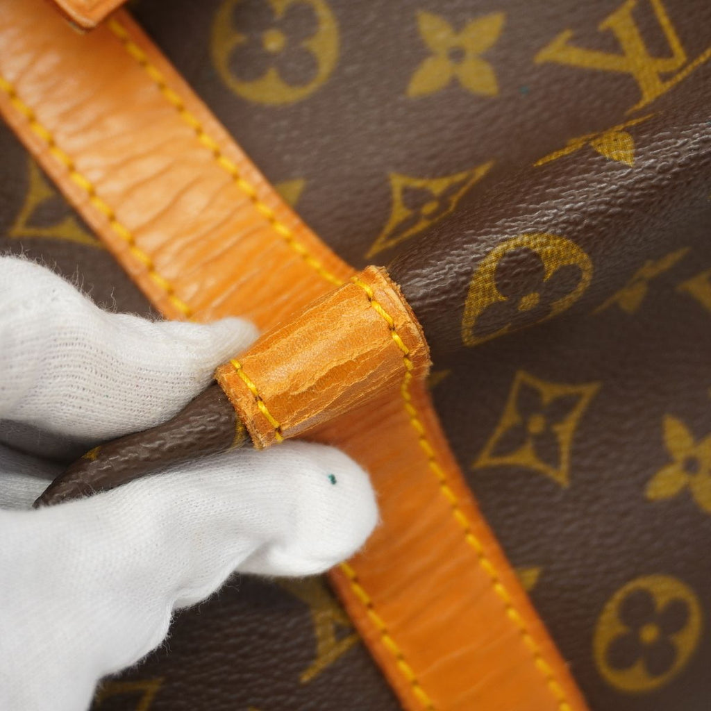 Louis Vuitton Boston Bag Monogram Keepall 55 Brown — view 6