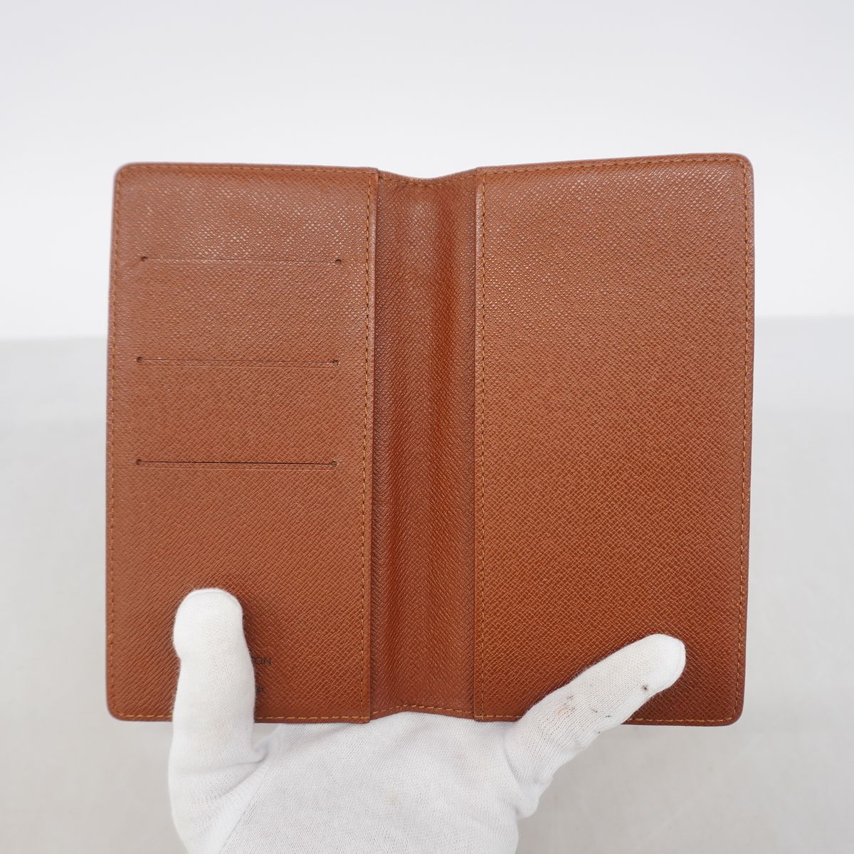 Louis Vuitton Notebook Cover Monogram Agenda Posh Brown — view 3