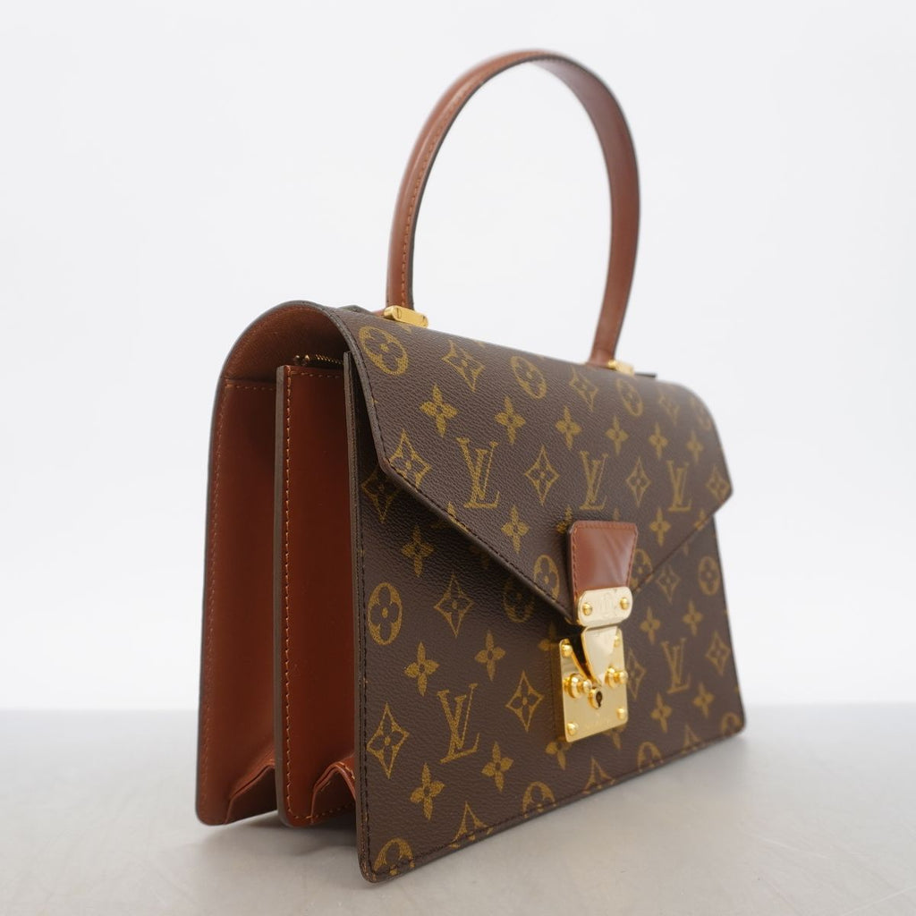 Louis Vuitton Handbag Monogram Concorde Brown — view 2