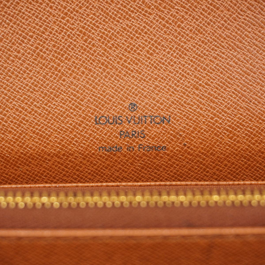Louis Vuitton Handbag Monogram Concorde Brown — view 5