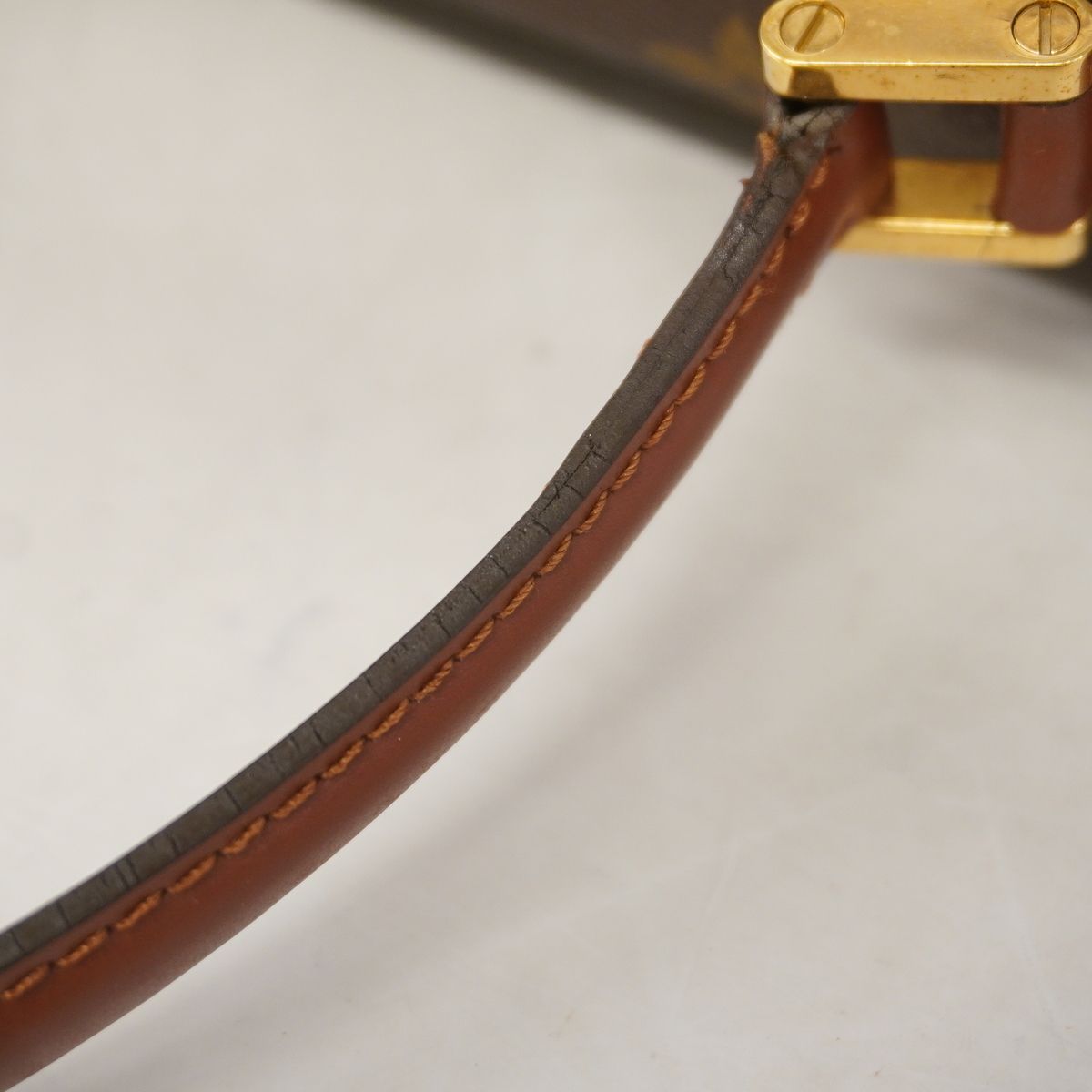 Louis Vuitton Handbag Monogram Concorde Brown — view 7