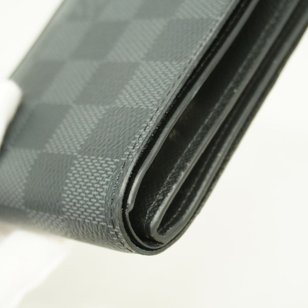Louis Vuitton Wallet Damier Graphite Portefeuille Amerigo NM Black Gray — view 6