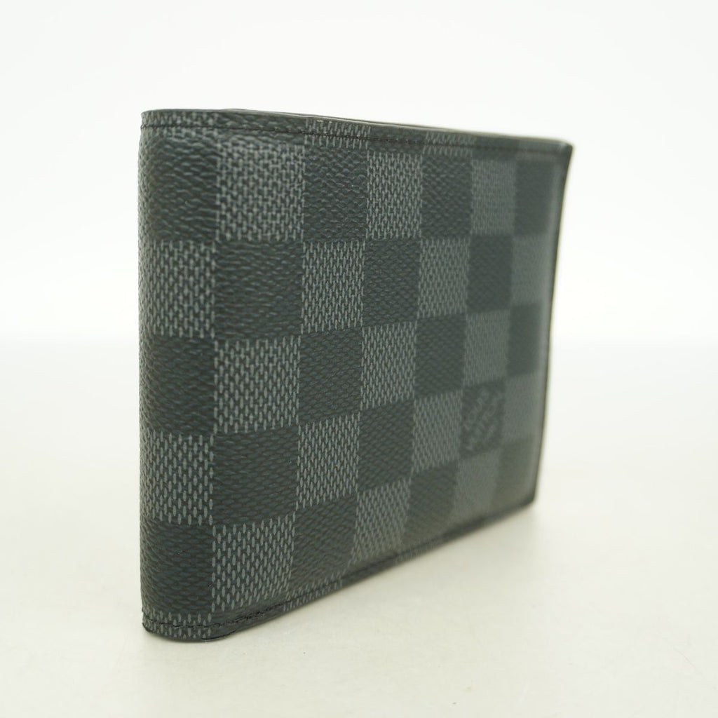 Louis Vuitton Wallet Damier Graphite Portefeuille Amerigo NM Black Gray — view 2