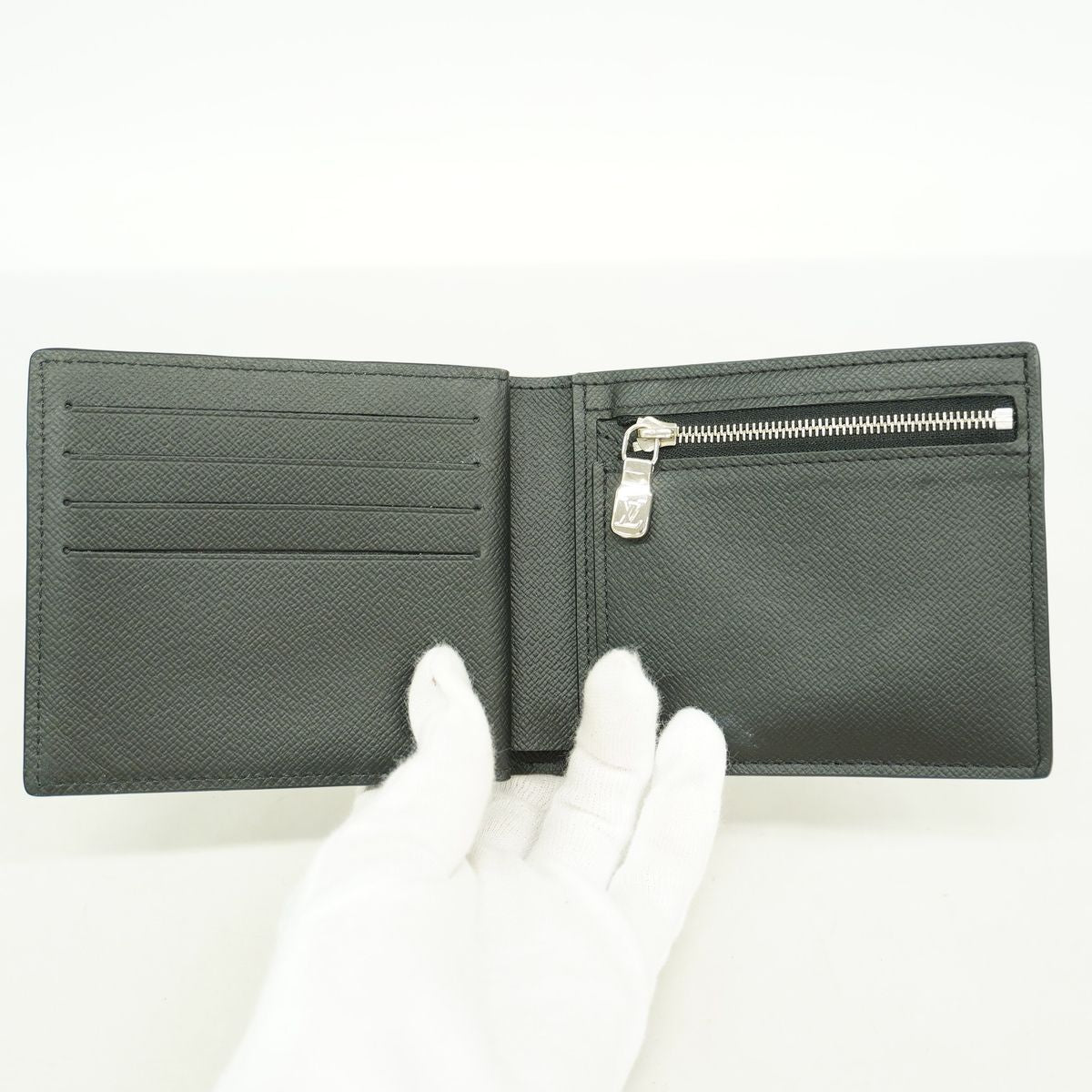 Louis Vuitton Wallet Damier Graphite Portefeuille Amerigo NM Black Gray — view 3