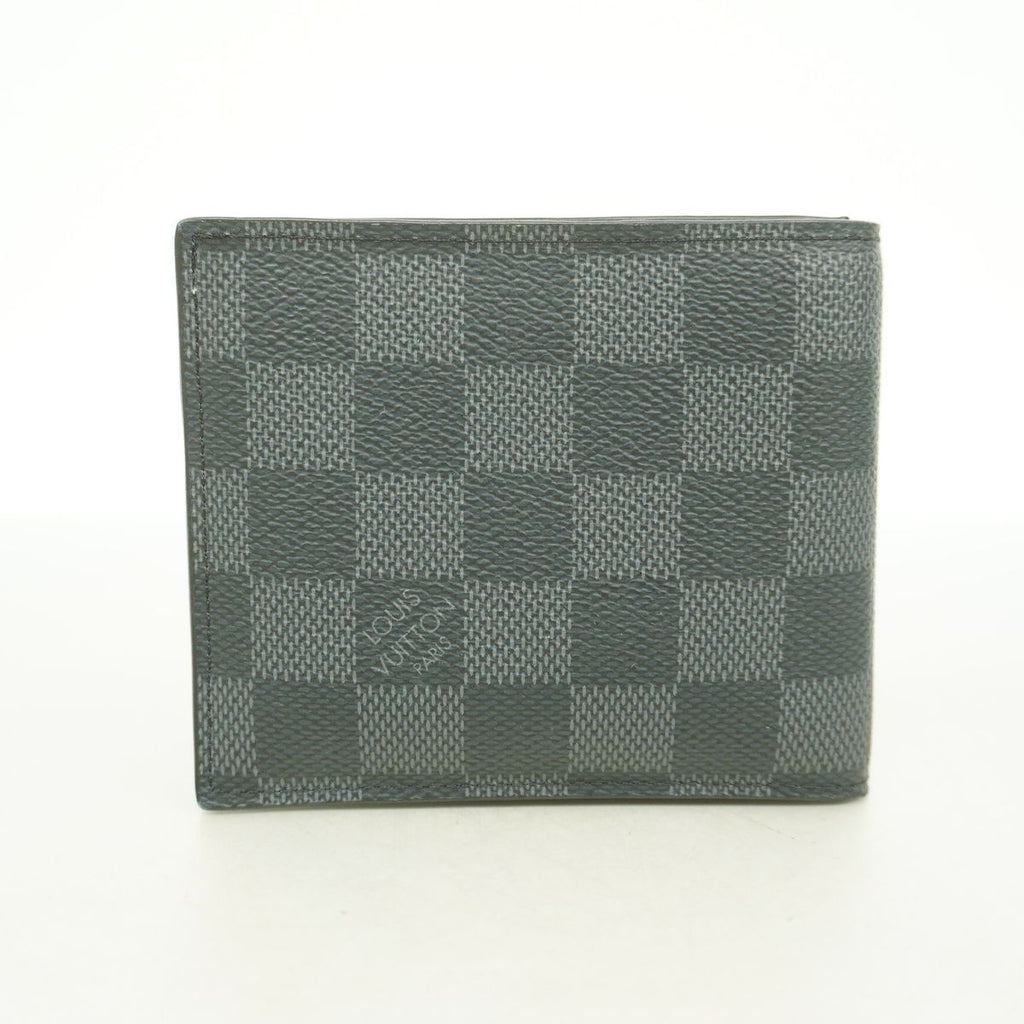 Louis Vuitton Wallet Damier Graphite Portefeuille Amerigo NM Black Gray — view 8