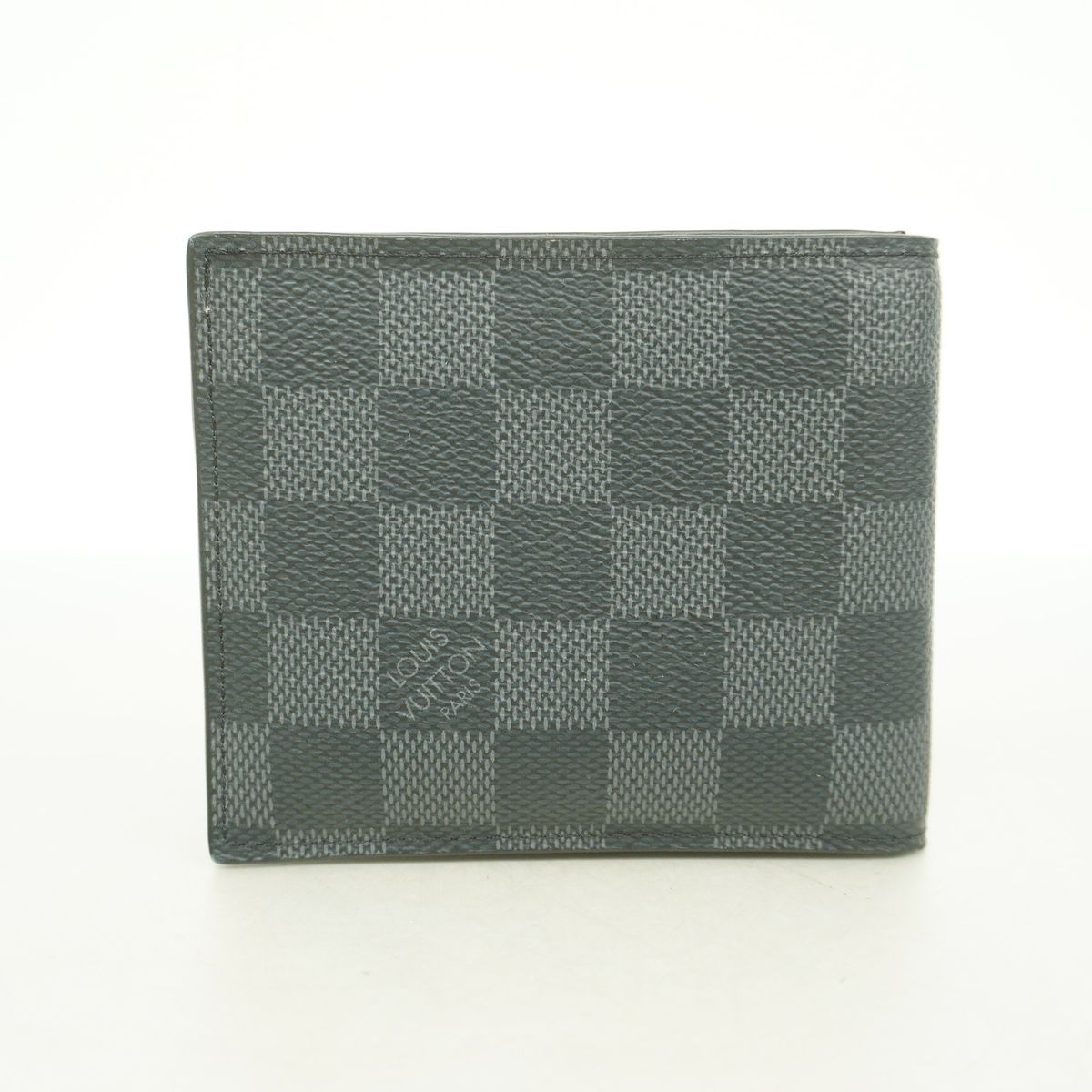 Louis Vuitton Wallet Damier Graphite Portefeuille Amerigo NM Black Gray — view 8