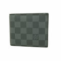 Louis Vuitton Wallet Damier Graphite Portefeuille Amerigo NM Black Gray