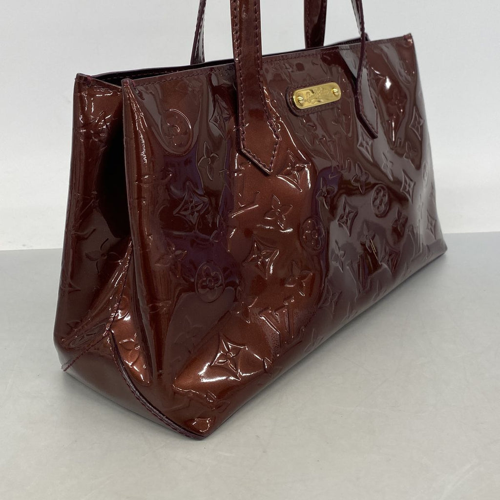 Louis Vuitton Handbag Vernis Wilshire PM Rouge Fauvist — view 2