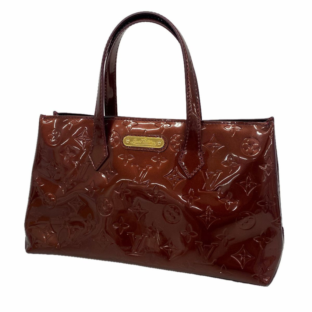 Louis Vuitton Handbag Vernis Wilshire PM Rouge Fauvist