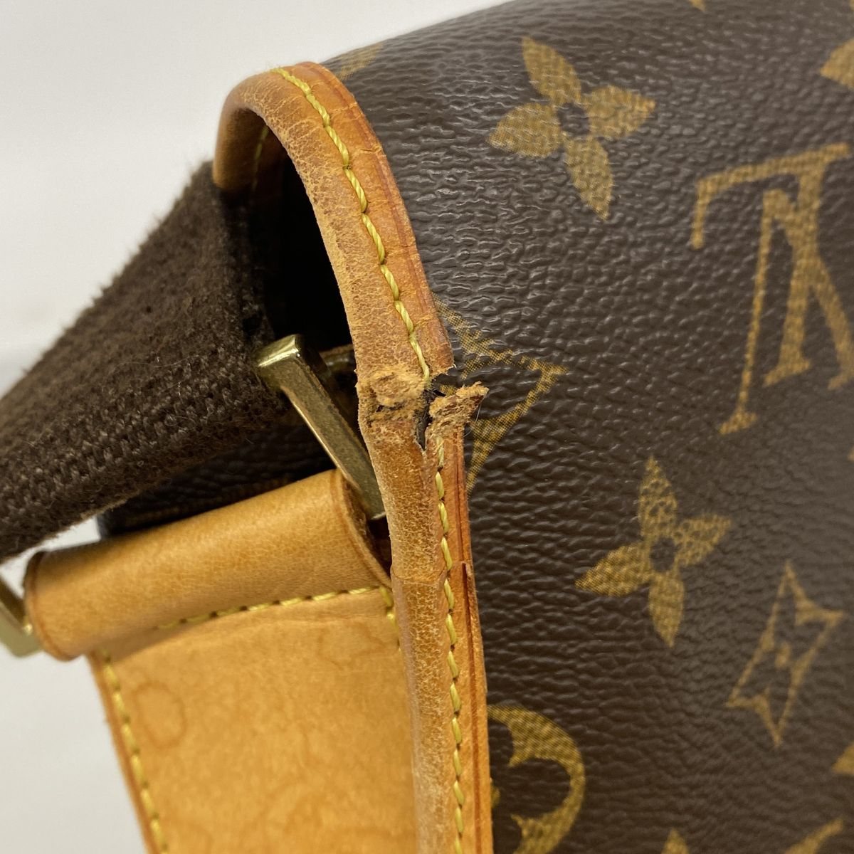 Louis Vuitton Shoulder Bag Monogram Messenger Bosphore PM Brown — view 6