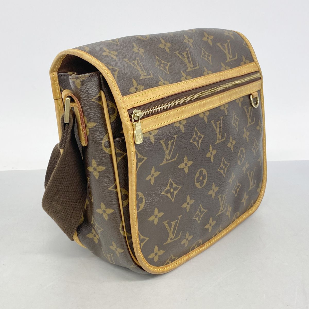 Louis Vuitton Shoulder Bag Monogram Messenger Bosphore PM Brown — view 2