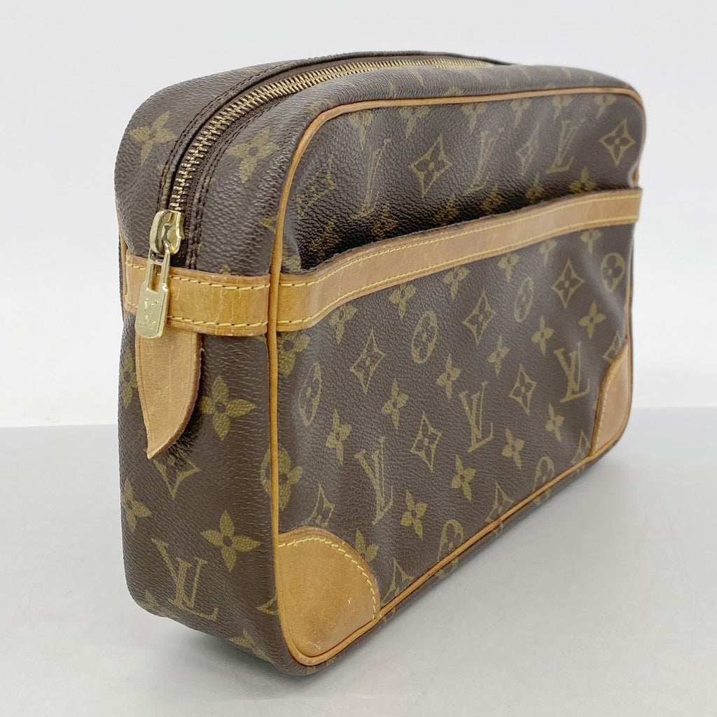 Louis Vuitton Clutch Monogram Compiegne 28 Brown — view 2