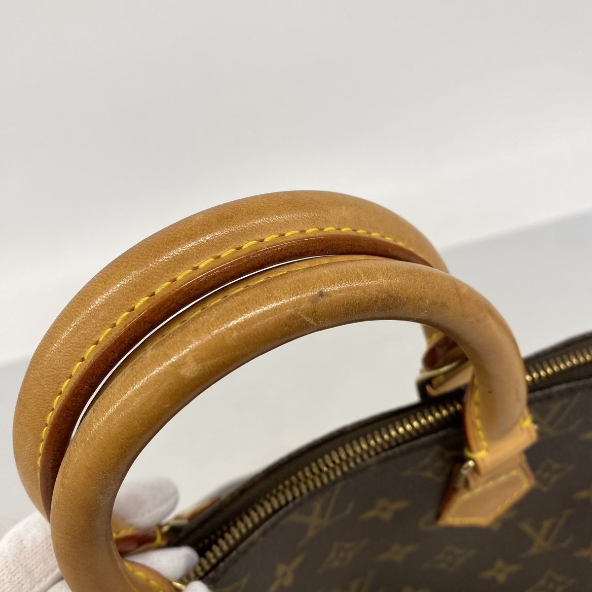 Louis Vuitton Handbag Monogram Alma Brown — view 7