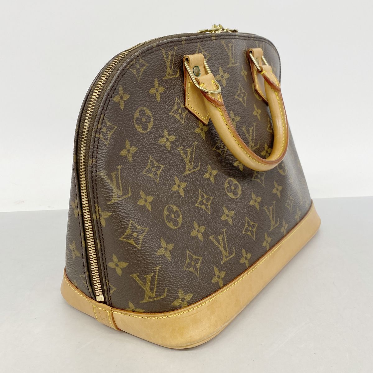 Louis Vuitton Handbag Monogram Alma Brown — view 2