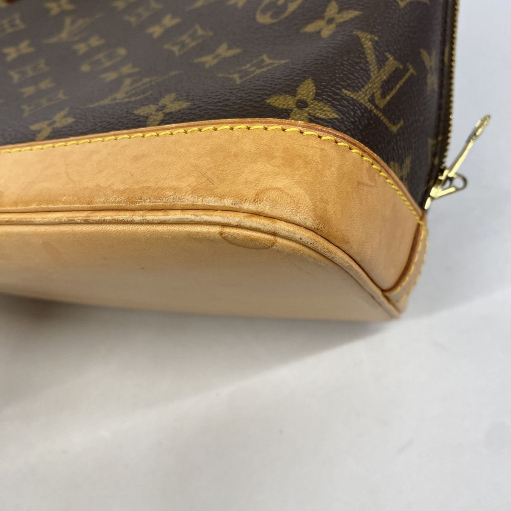 Louis Vuitton Handbag Monogram Alma Brown — view 6