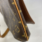 Louis Vuitton Shoulder Bag Monogram Musette Tango Short Strap Brown — view 7