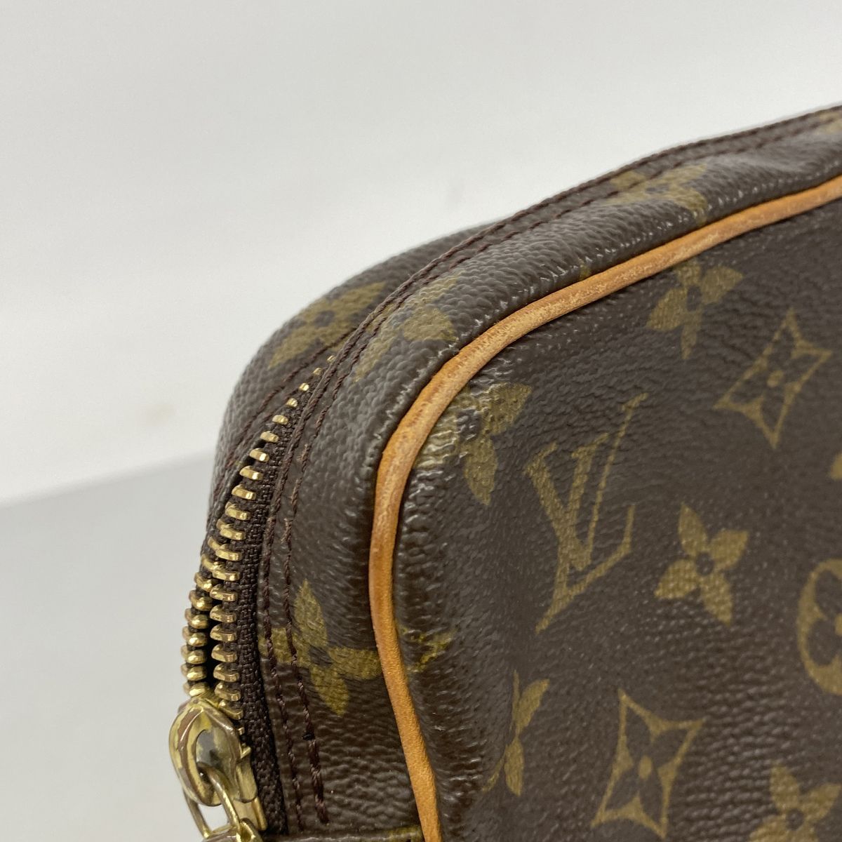 Louis Vuitton Shoulder Bag Monogram Danube Brown — view 6