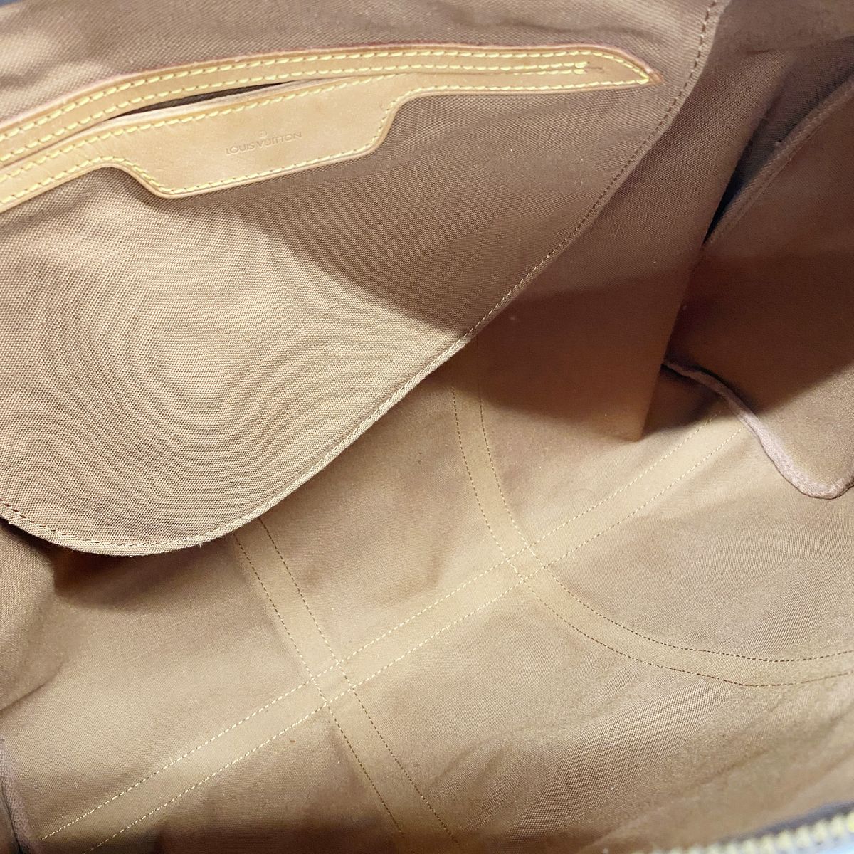 Louis Vuitton Boston Bag Monogram Flanerie 45 Brown — view 4