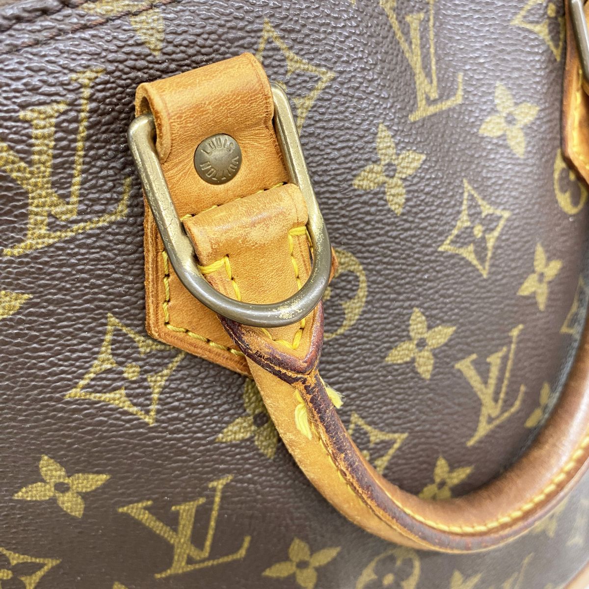 Louis Vuitton Handbag Monogram Alma Brown — view 8