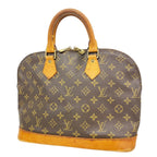 Louis Vuitton Handbag Monogram Alma Brown