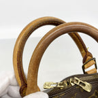 Louis Vuitton Handbag Monogram Alma Brown — view 7