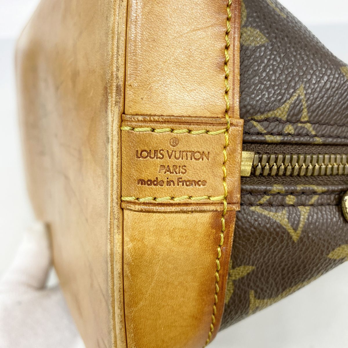 Louis Vuitton Handbag Monogram Alma Brown — view 5