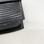 Louis Vuitton Shoulder Bag Epi Prebourg Noir — view 7