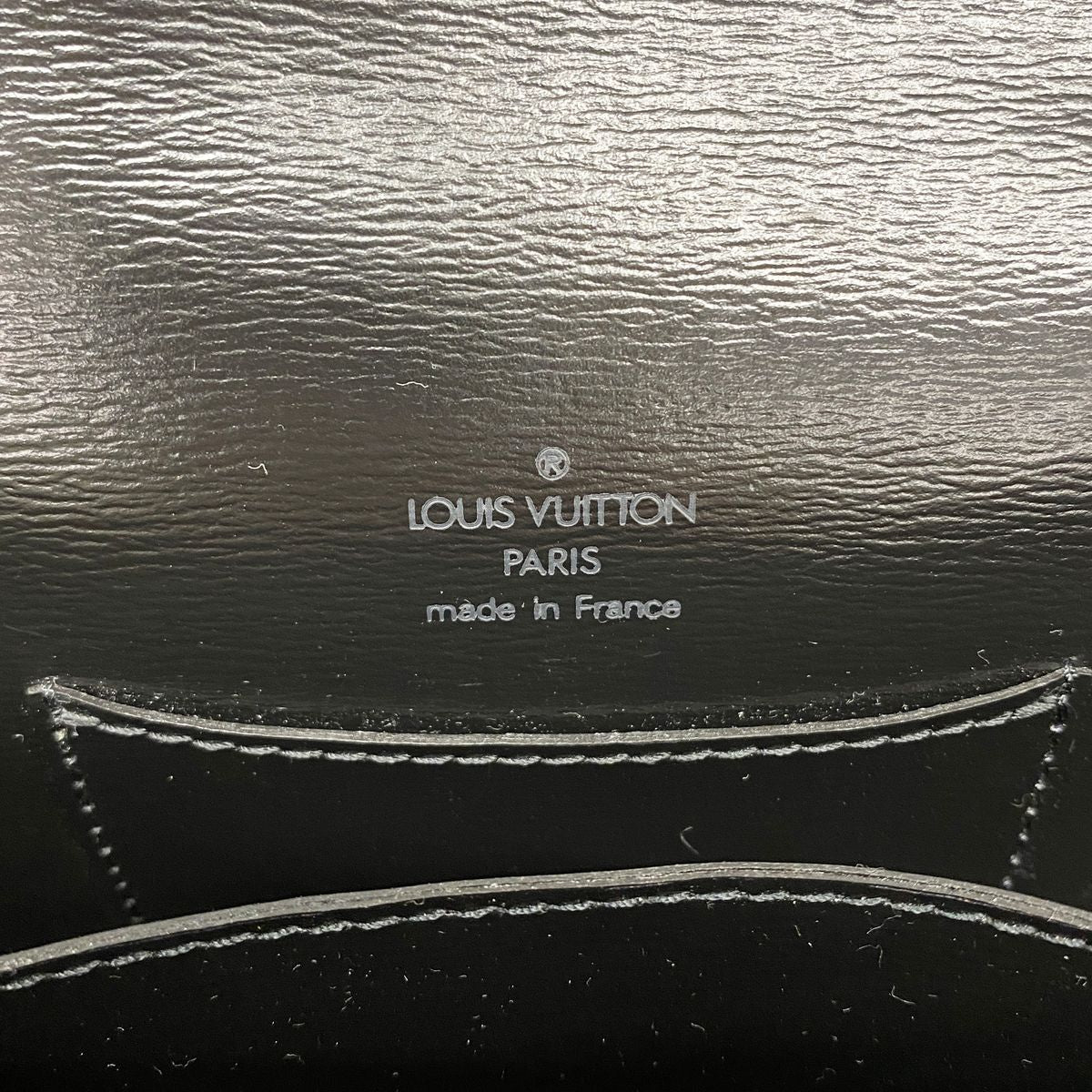 Louis Vuitton Shoulder Bag Epi Prebourg Noir — view 5