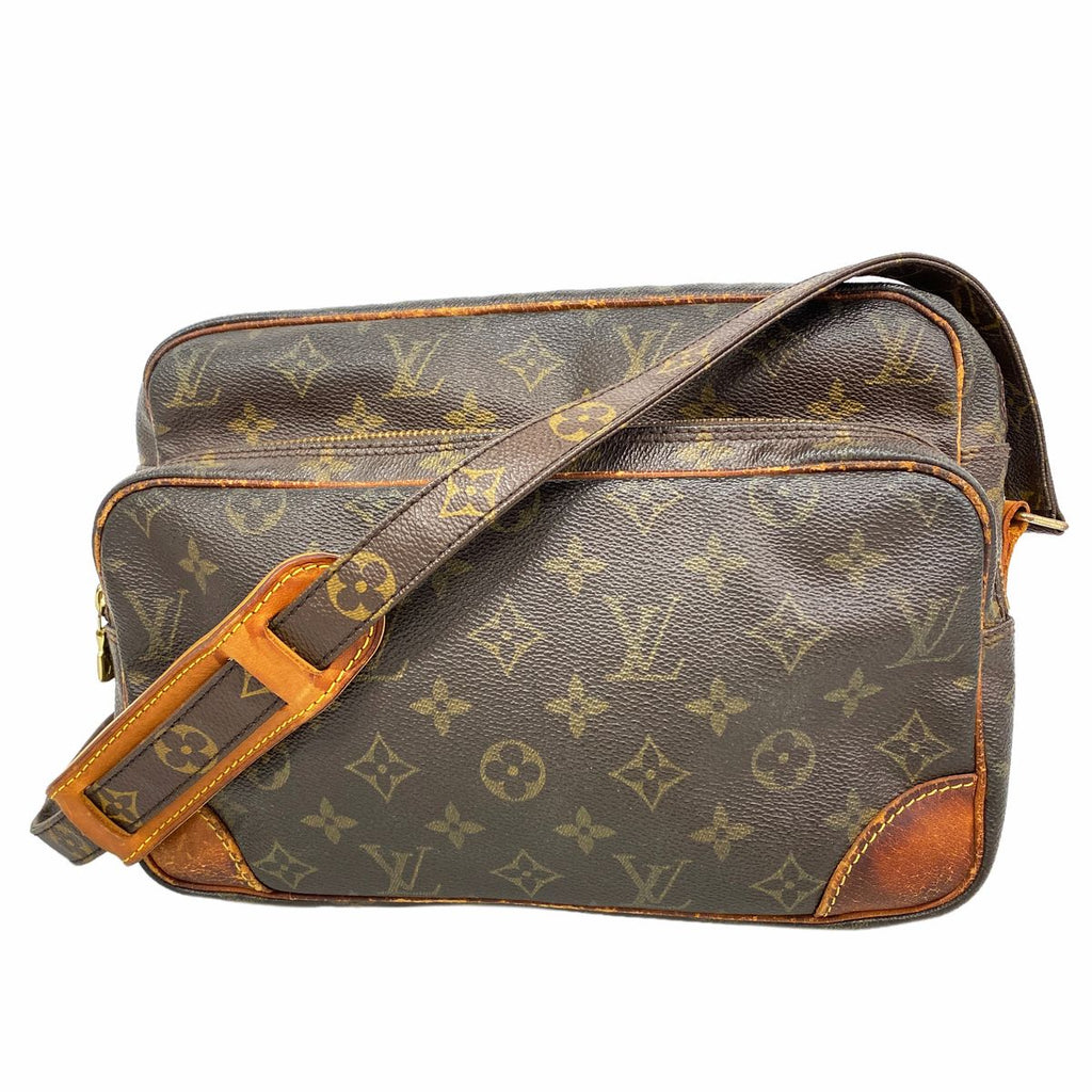 Louis Vuitton Shoulder Bag Monogram Nile Brown