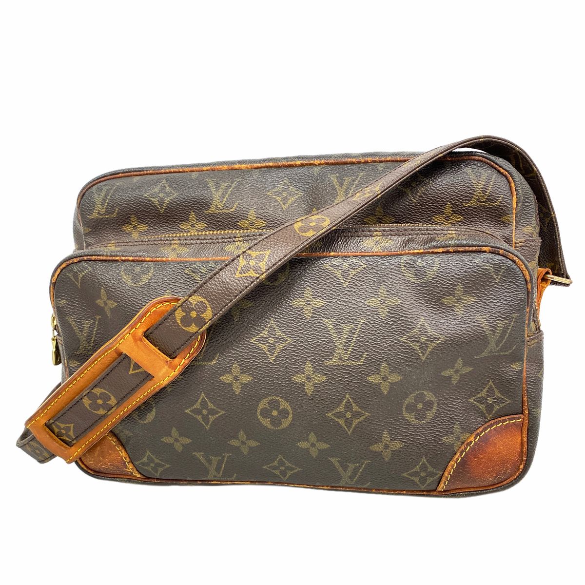 Louis Vuitton Shoulder Bag Monogram Nile Brown