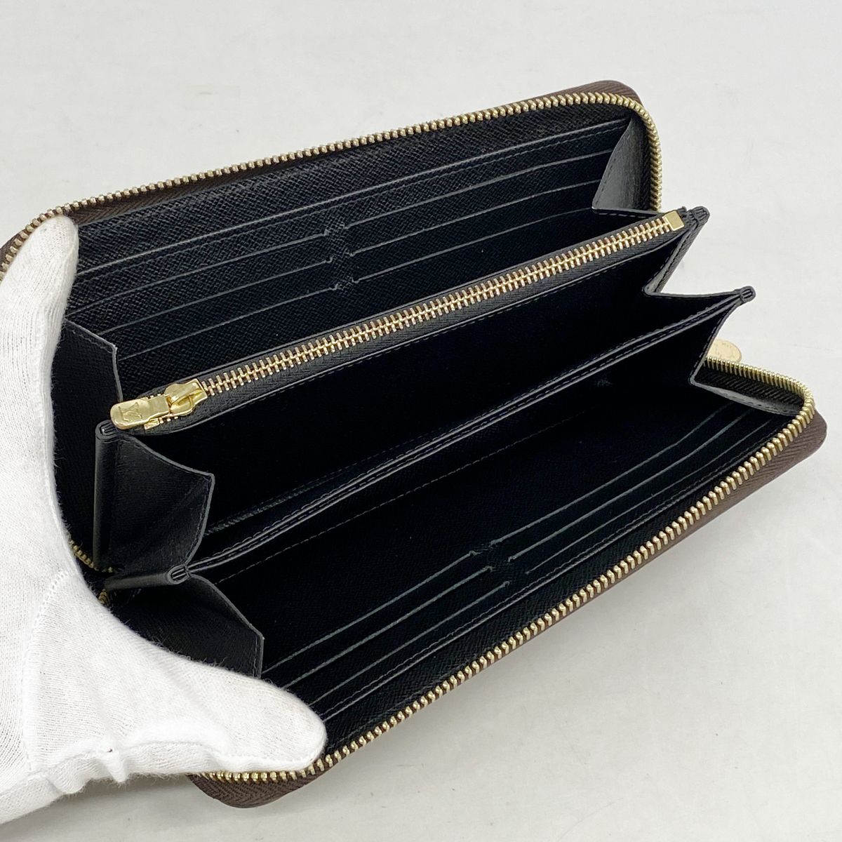 Louis Vuitton Wallet Monogram Reverse Zippy Brown — view 3