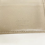 Louis Vuitton Trifold Wallet Mahina Portefeuille Amelia Taupe — view 4