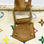 Louis Vuitton Handbag Monogram Multicolor Speedy 30 Blanc — view 8