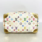 Louis Vuitton Handbag Monogram Multicolor Speedy 30 Blanc — view 3