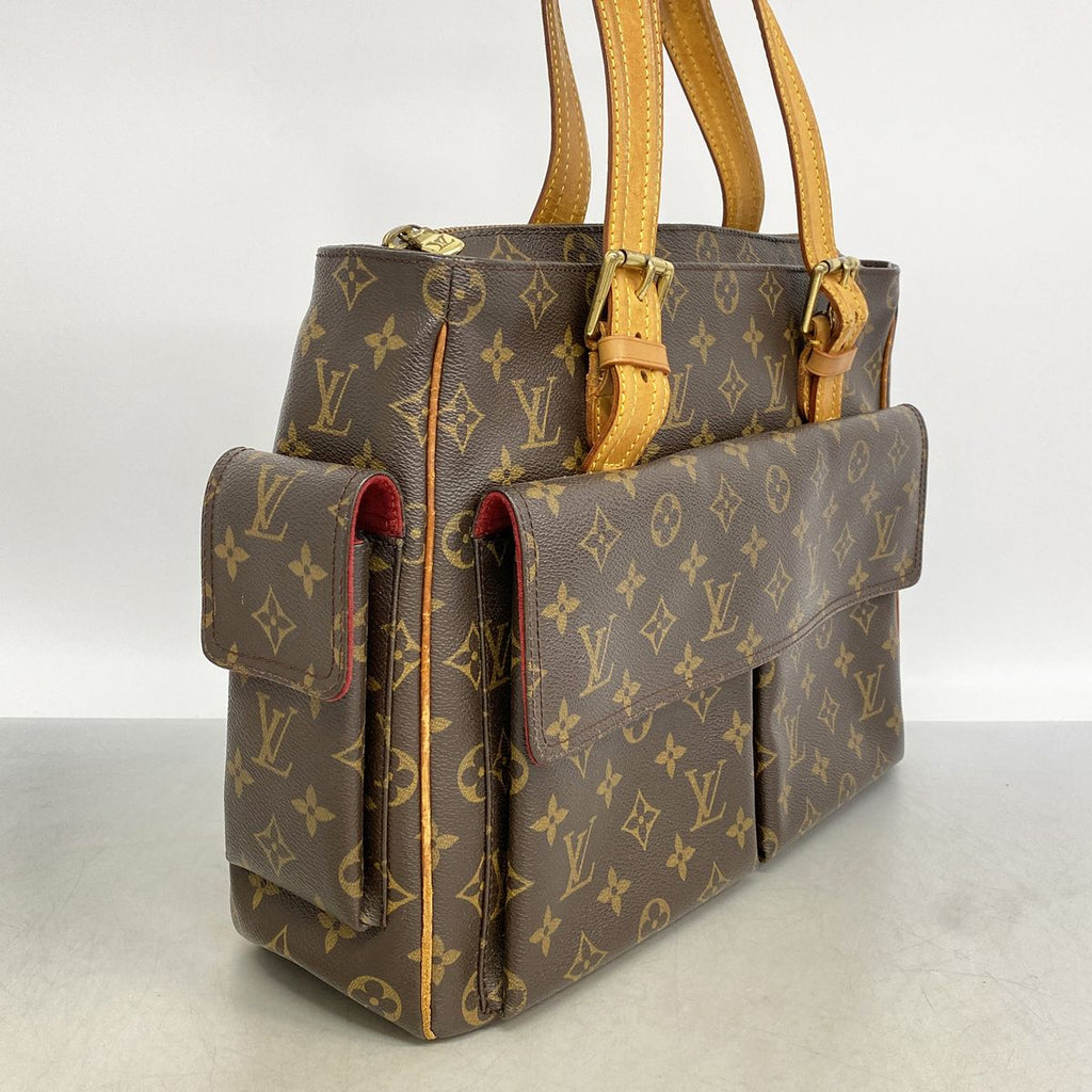 Louis Vuitton Tote Bag Monogram Multi Brown — view 2
