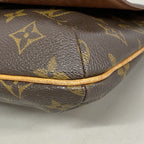 Louis Vuitton Shoulder Bag Monogram Musette Tango Short Strap Brown — view 6