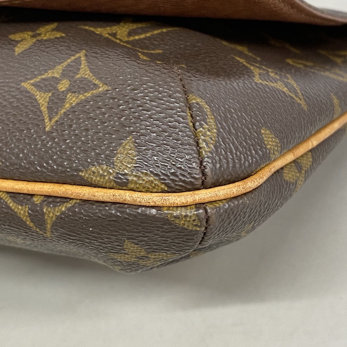 Louis Vuitton Shoulder Bag Monogram Musette Tango Short Strap Brown — view 6