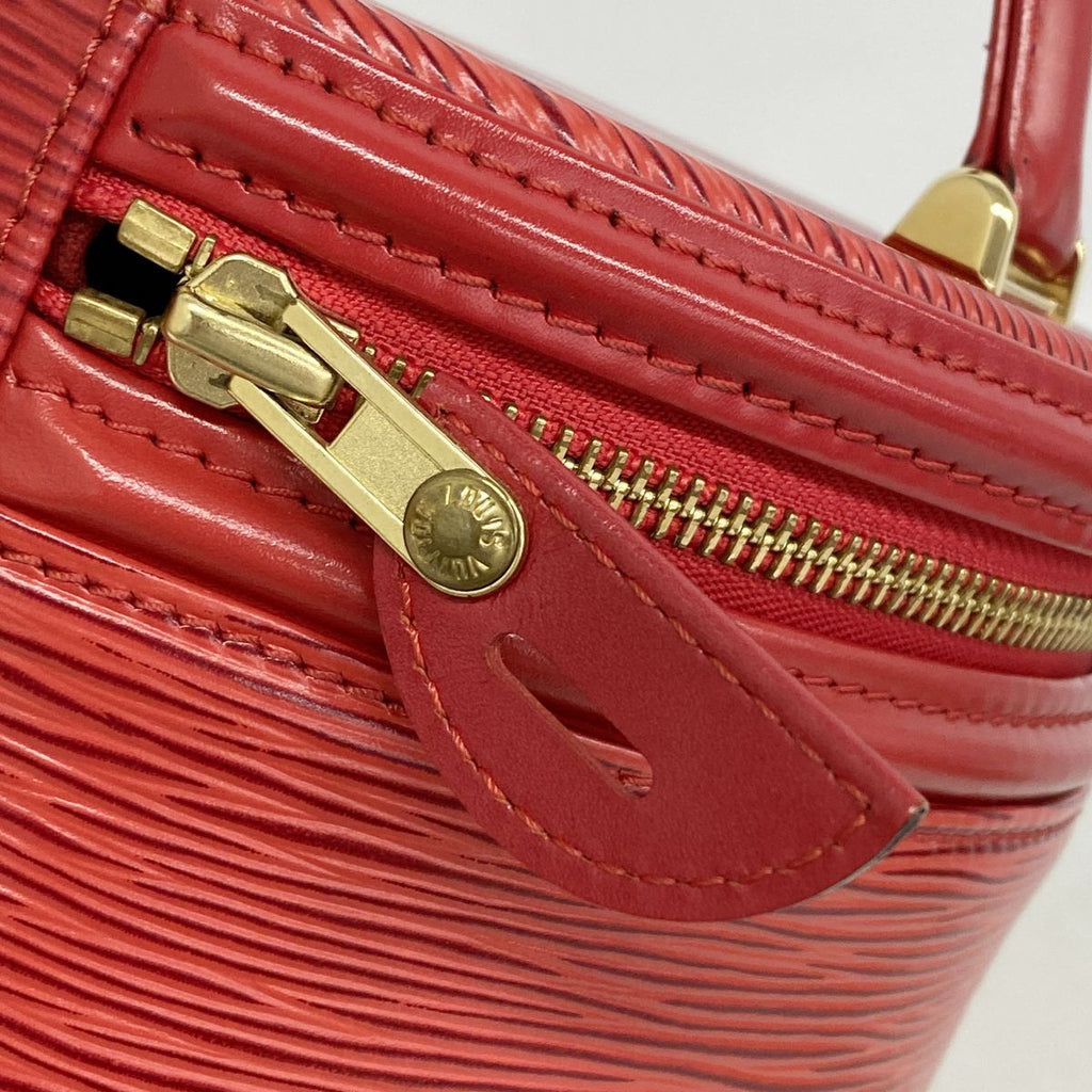 Louis Vuitton Handbag Epi Cannes Castilian Red — view 7