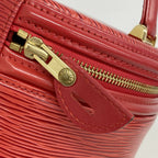 Louis Vuitton Handbag Epi Cannes Castilian Red — view 7