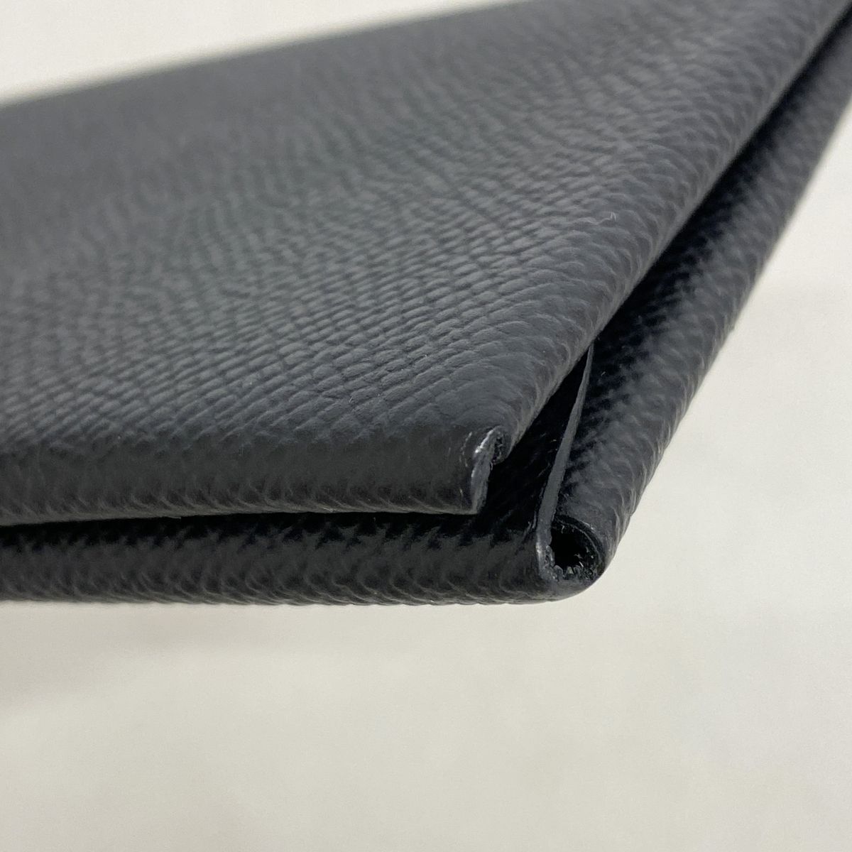 Hermes Coin Purse Calvi Duo Veau Epsom Black Silver — view 5