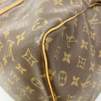 Louis Vuitton Boston Bag Monogram Keepall 50 Brown — view 6