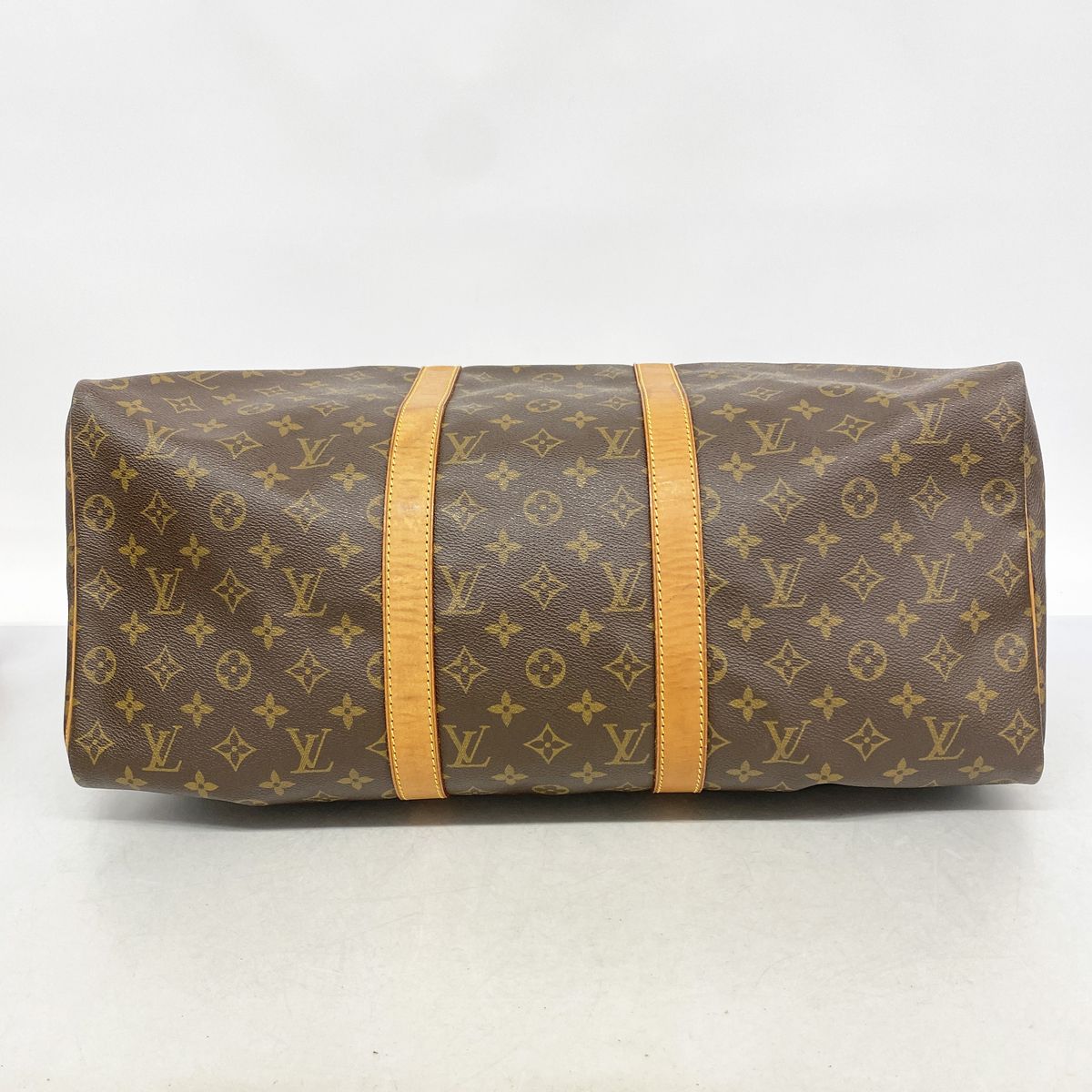 Louis Vuitton Boston Bag Monogram Keepall 50 Brown — view 3