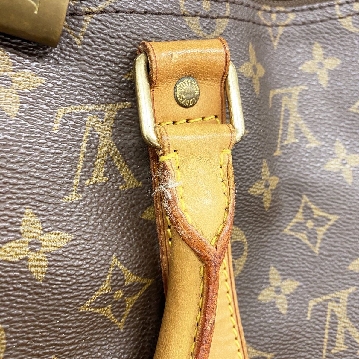 Louis Vuitton Boston Bag Monogram Keepall 50 Brown — view 8