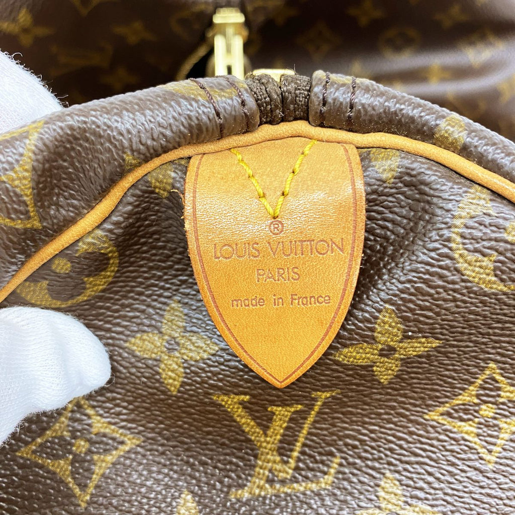 Louis Vuitton Boston Bag Monogram Keepall 50 Brown — view 5