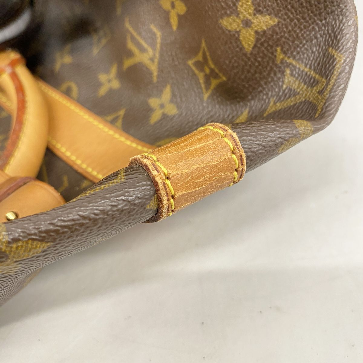 Louis Vuitton Boston Bag Monogram Keepall 50 Brown — view 7
