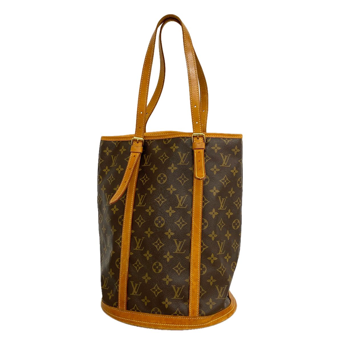 Louis Vuitton Tote Bag Monogram Bucket GM Brown