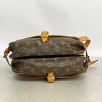 Louis Vuitton Shoulder Bag Monogram Saumur 30 Brown — view 3